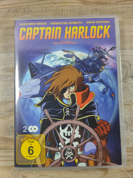 Captain Harlock Original Anime DVD deutsch