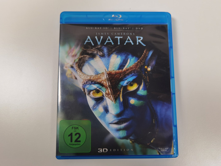 Avatar - Blue Ray 3D Edition 1x Film auf 3D Blue Ray & 1x Film auf DVD