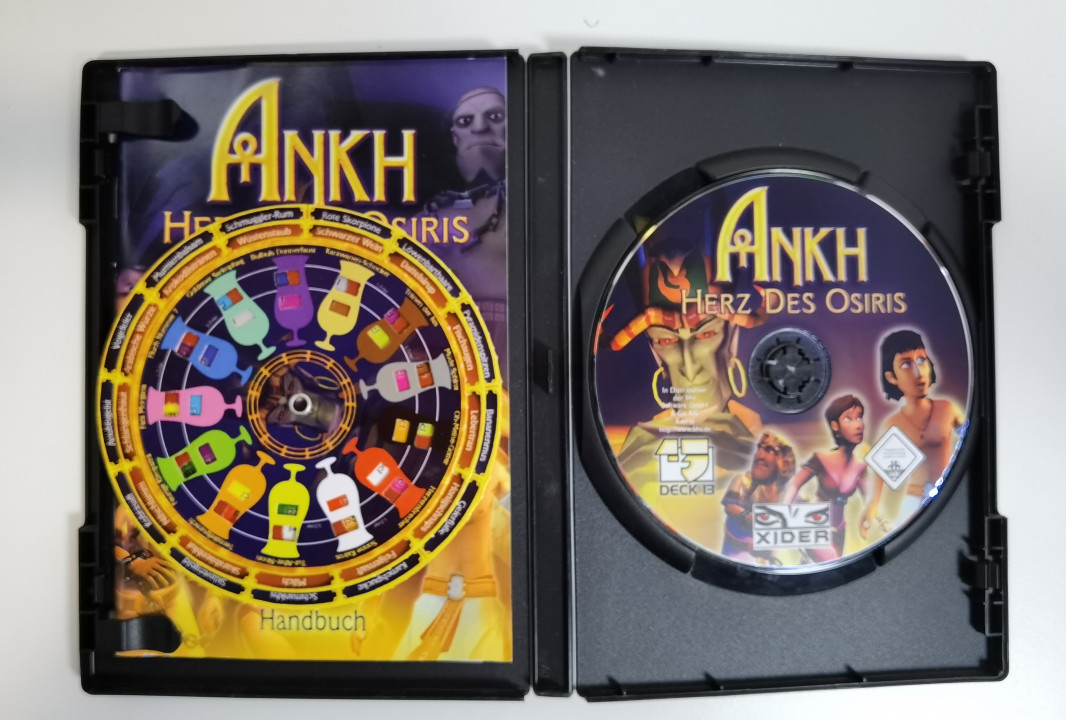 Ankh Herz des Osiris - PC Game auf CD Rom