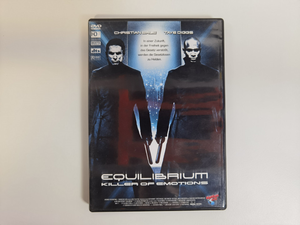 Equilibrium Killer of Emotions - DVD